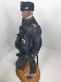 1/6 Custom German Navy Ww2 U Boat U-96 Chief Mechanic Kriegsmarine + Oak Stand