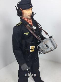 1/6 Custom Ww2 U Boat German Kriegsmarine Signal Officer Headset & Signal Light