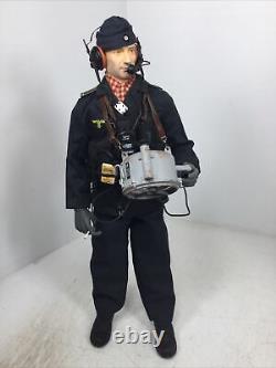 1/6 Custom Ww2 U Boat German Kriegsmarine Signal Officer Headset & Signal Light