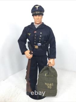 1/6 Hasbro Gi Joe Custom Ww2 German Kriegsmarine Admiral Scheer Sailor & Stand