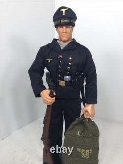 1/6 Hasbro Gi Joe Custom Ww2 German Kriegsmarine Admiral Scheer Sailor & Stand