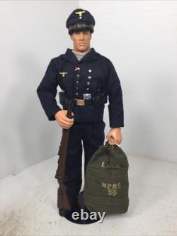 1/6 Hasbro Gi Joe Custom Ww2 German Kriegsmarine Admiral Scheer Sailor & Stand