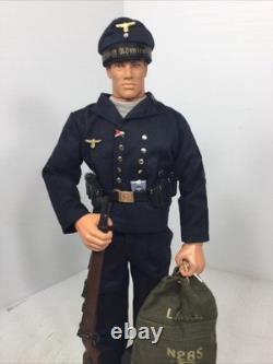 1/6 Hasbro Gi Joe Custom Ww2 German Kriegsmarine Admiral Scheer Sailor & Stand