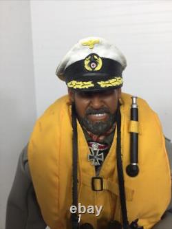 1/6 Hasbro Gi Joe Ww2 German Navy Kriegsmarine U Boat Captain + Ppk Charts Etc