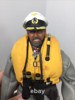 1/6 Hasbro Gi Joe Ww2 German Navy Kriegsmarine U Boat Captain + Ppk Charts Etc