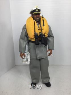 1/6 Hasbro Gi Joe Ww2 German Navy Kriegsmarine U Boat Captain + Ppk Charts Etc