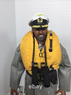 1/6 Hasbro Gi Joe Ww2 German Navy Kriegsmarine U Boat Captain + Ppk Charts Etc