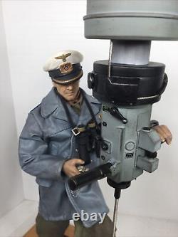 1/6 Ww2 Custom German U Boat Captain + Periscope Diorama Kriegsmarine Submarine