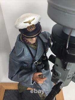 1/6 Ww2 Custom German U Boat Captain + Periscope Diorama Kriegsmarine Submarine