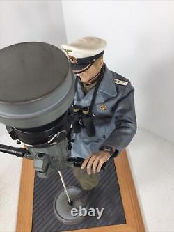 1/6 Ww2 Custom German U Boat Captain + Periscope Diorama Kriegsmarine Submarine