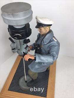 1/6 Ww2 Custom German U Boat Captain + Periscope Diorama Kriegsmarine Submarine