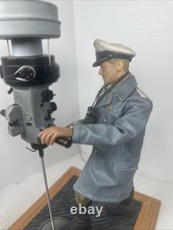 1/6 Ww2 Custom German U Boat Captain + Periscope Diorama Kriegsmarine Submarine