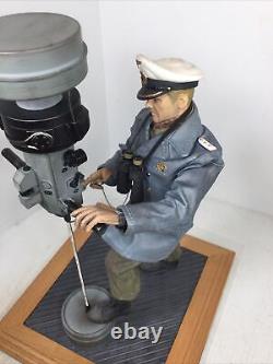 1/6 Ww2 Custom German U Boat Captain + Periscope Diorama Kriegsmarine Submarine