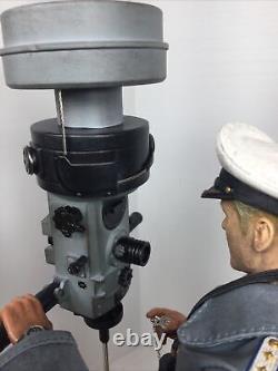 1/6 Ww2 Custom German U Boat Captain + Periscope Diorama Kriegsmarine Submarine