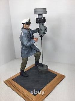 1/6 Ww2 Custom German U Boat Captain + Periscope Diorama Kriegsmarine Submarine