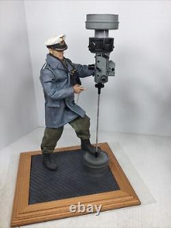 1/6 Ww2 Custom German U Boat Captain + Periscope Diorama Kriegsmarine Submarine