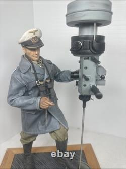 1/6 Ww2 Custom German U Boat Captain + Periscope Diorama Kriegsmarine Submarine