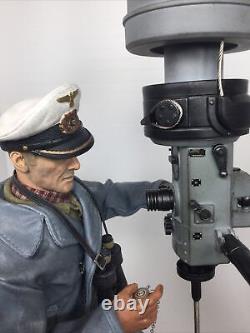 1/6 Ww2 Custom German U Boat Captain + Periscope Diorama Kriegsmarine Submarine