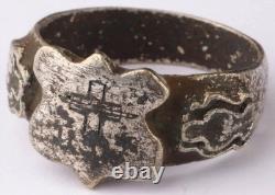 10. U-Flottille U-boat WW2 German ring naval submarine U-Boot Kriegsmarine Navy