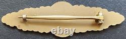 11064? German Kriegsmarine Naval Combat Clasp post WW2 1957 pattern maker ST&L