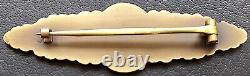 11123? German Kriegsmarine Naval Combat Clasp post WW2 1957 pattern maker ST&L