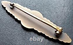 11123? German Kriegsmarine Naval Combat Clasp post WW2 1957 pattern maker ST&L