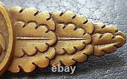 11123? German Kriegsmarine Naval Combat Clasp post WW2 1957 pattern maker ST&L