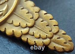 11506? German post WW2 1957 pattern Kriegsmarine Naval Combat Clasp Bronze ST&L