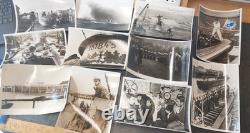 11x WW2 ORIGINAL LARGE GERMAN PRESS PHOTO KRIEGSMARINE U BOOT U BOAT Dönitz
