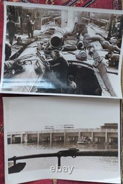 11x WW2 ORIGINAL LARGE GERMAN PRESS PHOTO KRIEGSMARINE U BOOT U BOAT Dönitz
