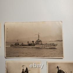 13 Original WWII German Naval Photos Toulon Fleet Scuttling TA 9 Kriegsmarine