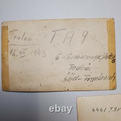 13 Original WWII German Naval Photos Toulon Fleet Scuttling TA 9 Kriegsmarine