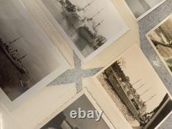 140 x Original WW2 German Kriegsmarine Photo Album Pictures Training To Service