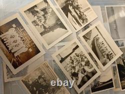 140 x Original WW2 German Kriegsmarine Photo Album Pictures Training To Service