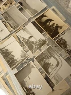 140 x Original WW2 German Kriegsmarine Photo Album Pictures Training To Service