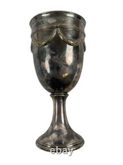 1929 WW2 German Kriegsmarine SMS Schlesien Battleship Artillery Award Goblet
