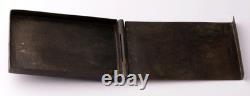 1940 / 1943 German Kriegsmarine 25. Unterseebootflottille Brass Cigarette Case
