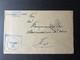 1940 Germany WWII No Stamp Kriegsmarine Censored U Boat Cover U 12 to Kiel