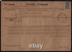 1940 original German WW2 Telegram Document Lot to U-Boat Kriegsmarine Commander