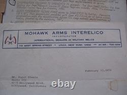 1940 original German WW2 Telegram Document Lot to U-Boat Kriegsmarine Commander