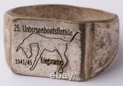 1941-45 U-boat Donkey WW2 German ring naval submarine U-Boot Kriegsmarine Navy