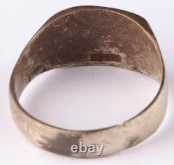 1941 Drontheim 25th Submarine Flotilla U-boat WW2 German ring U-Boot Kriegsmarin