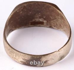 1941 Drontheim 25th Submarine Flotilla U-boat WW2 German ring U-Boot Kriegsmarin
