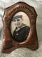 1942 DANZIG GERMAN KRIEGSMARINE 8th U-BOAT FLOTILLA BRASS FRAME/ SAILOR PHOTO