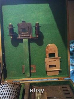 1OO% ORIGINAL WW2 GERMAN FILM PROJECTOR WithCASE & KRIEGSMARINE 35 MM FILM
