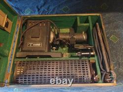 1OO% ORIGINAL WW2 GERMAN FILM PROJECTOR WithCASE & KRIEGSMARINE 35 MM FILM