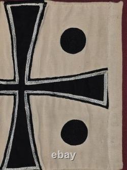 1oo% Original Ww2 German Kriegsmarine Admiral's Command Car Fender Flag Pennet
