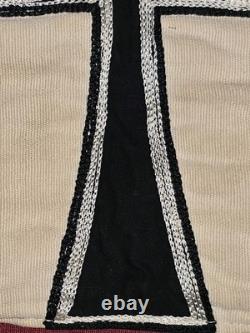 1oo% Original Ww2 German Kriegsmarine Admiral's Command Car Fender Flag Pennet