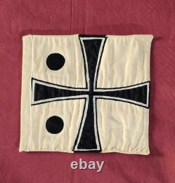 1oo% Original Ww2 German Kriegsmarine Admiral's Command Car Fender Flag Pennet