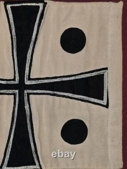 1oo% Original Ww2 German Kriegsmarine Admiral's Command Car Fender Flag Pennet